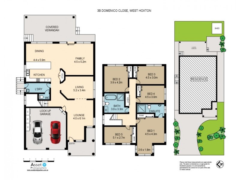 3B Domenico Close, West Hoxton NSW 2171 Floorplan