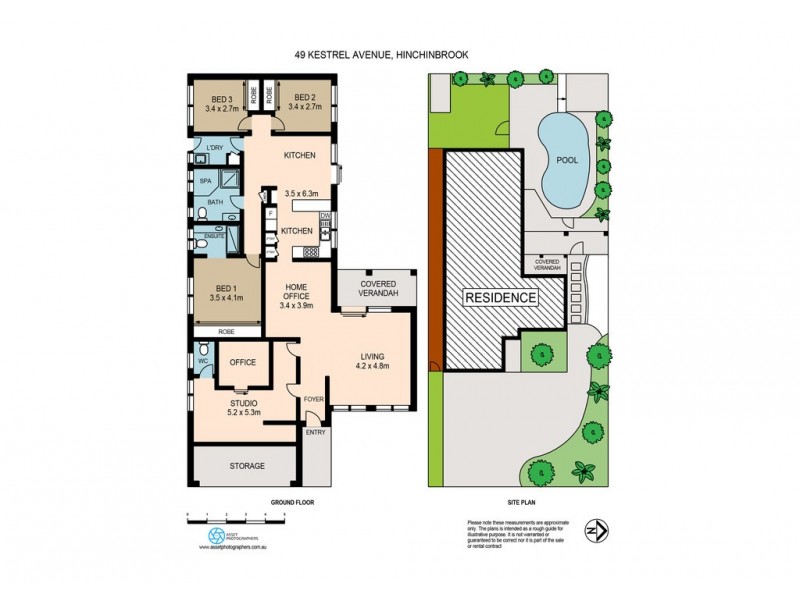 49 Kestrel Avenue, Hinchinbrook NSW 2168 Floorplan