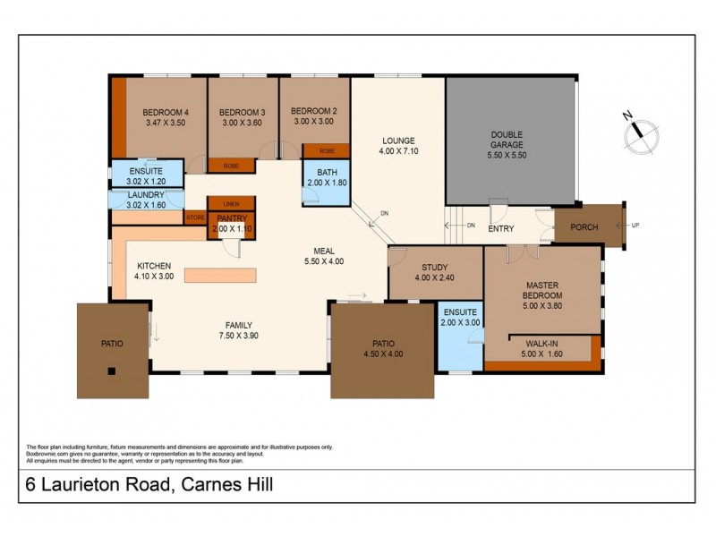 6 Laurieton Road, Carnes Hill NSW 2171 Floorplan