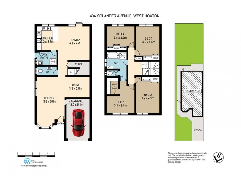 40a Solander Avenue, West Hoxton NSW 2171 Floorplan