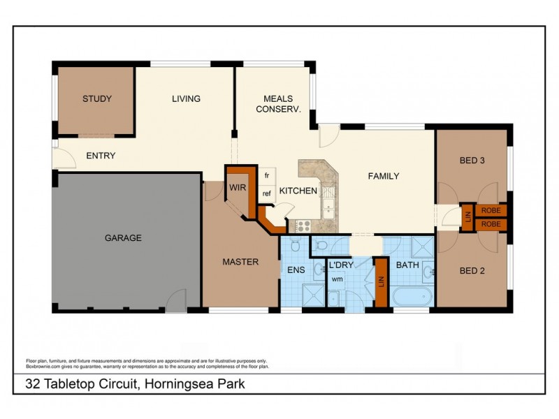 32 Tabletop Circuit, Horningsea Park NSW 2171 Floorplan