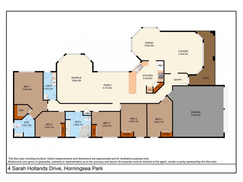 4 Sarah Hollands Drive, Horningsea Park NSW 2171 Floorplan