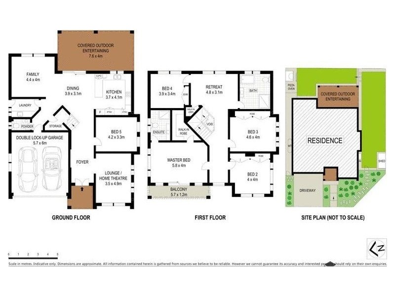 1 Rosa Place, West Hoxton NSW 2171 Floorplan