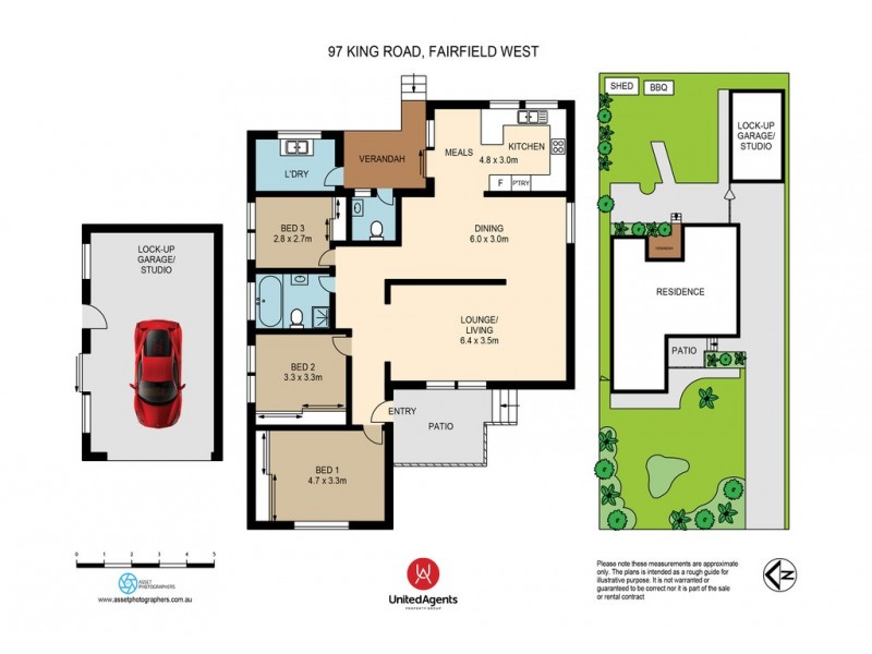 97 King Road, Fairfield West NSW 2165 Floorplan