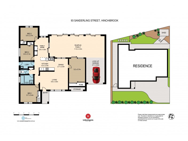 93 Sanderling Street, Hinchinbrook NSW 2168 Floorplan