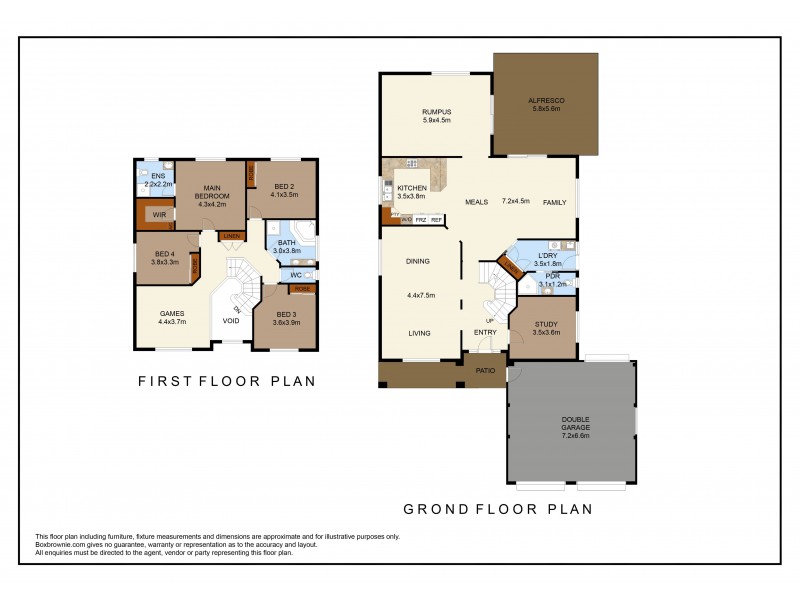 3 Carlton Road, Cecil Hills NSW 2171 Floorplan