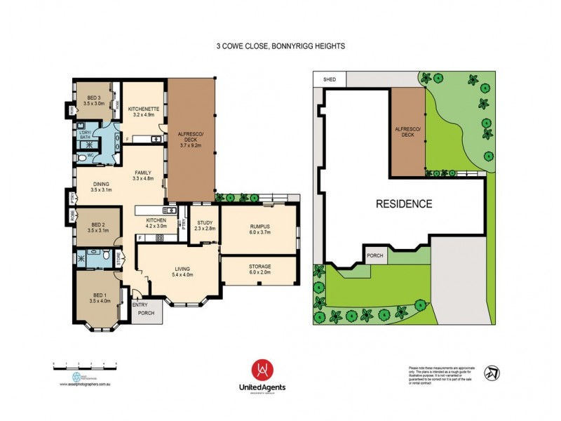 3 Cowe Close, Bonnyrigg Heights NSW 2177 Floorplan