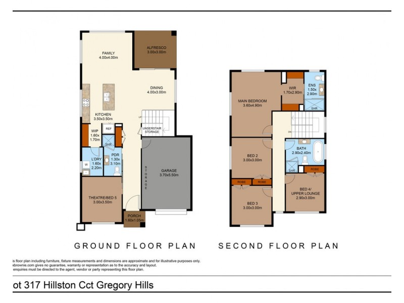 15 Hillston Circuit, Gregory Hills NSW 2557 Floorplan