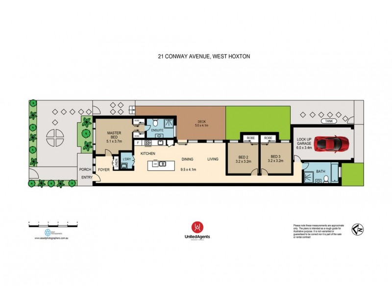 21 Conway Avenue, West Hoxton NSW 2171 Floorplan