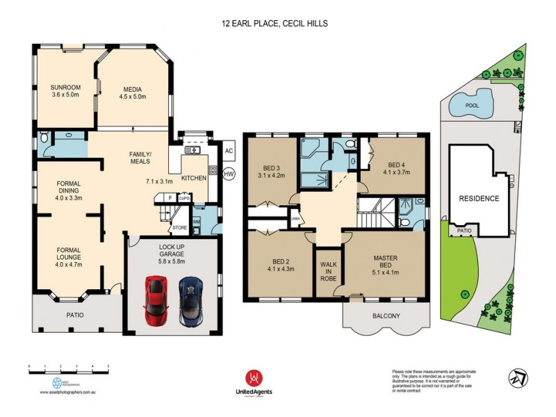 12 Earl Place, Cecil Hills NSW 2171 Floorplan