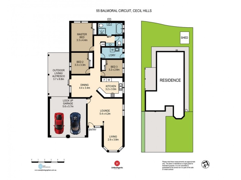 55 Balmoral Circuit, Cecil Hills NSW 2171 Floorplan