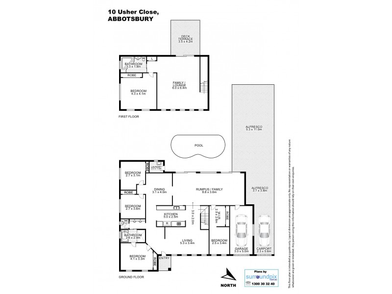 10 Usher Close, Abbotsbury NSW 2176 Floorplan