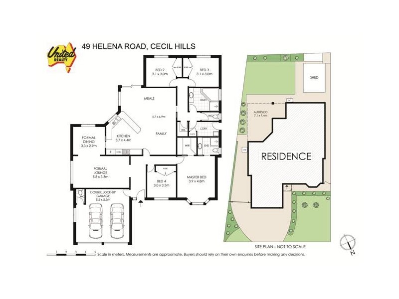49 Helena Road, Cecil Hills NSW 2171 Floorplan