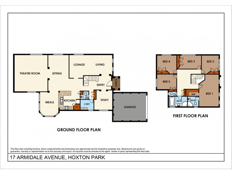 17 Armidale Avenue, Hoxton Park NSW 2171 Floorplan