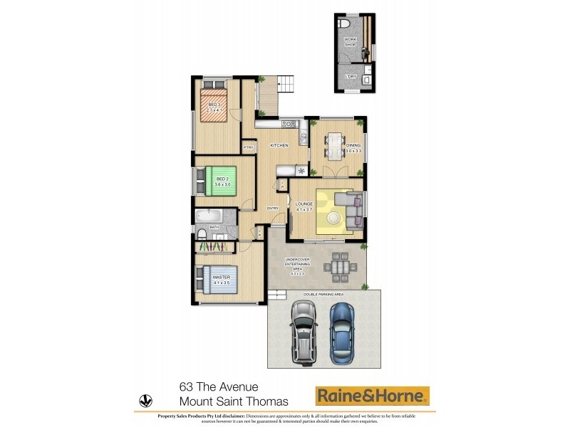 63 THE AVENUE, Mount Saint Thomas NSW 2500 Floorplan