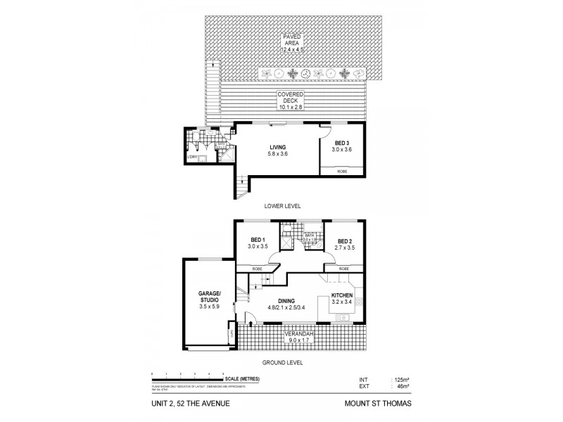 2/52 The Avenue, Mount Saint Thomas NSW 2500 Floorplan