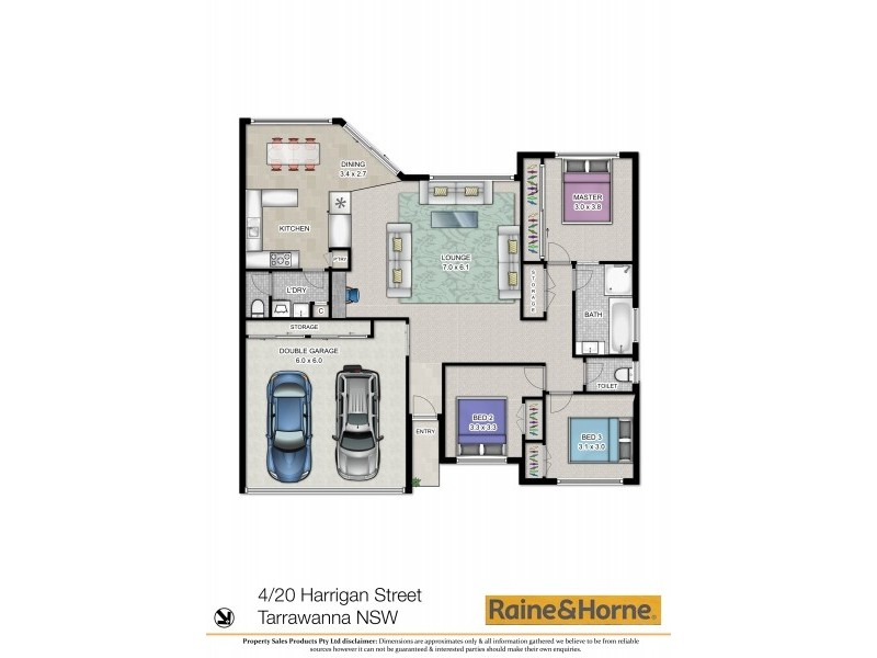 4/20 – 22 Harrigan Street, Tarrawanna NSW 2518 Floorplan