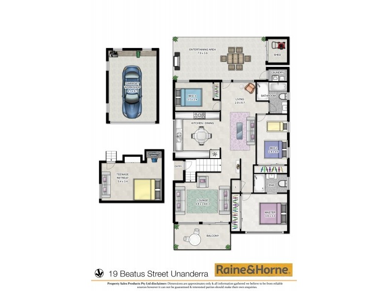 19 Beatus Street, Unanderra NSW 2526 Floorplan