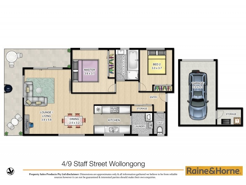 4/9 Staff Street, Wollongong NSW 2500 Floorplan