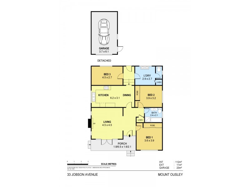 33 Jobson Avenue, Mount Ousley NSW 2519 Floorplan