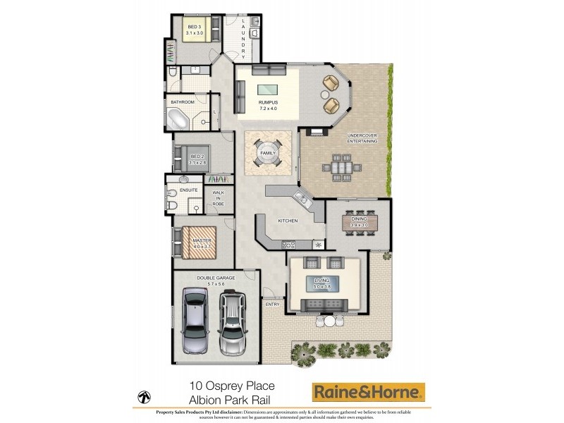 10 Osprey Place, Albion Park Rail NSW 2527 Floorplan