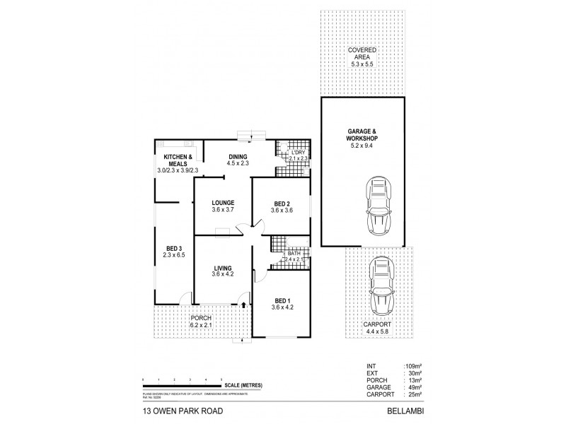 13 Owen Park Road, Bellambi NSW 2518 Floorplan