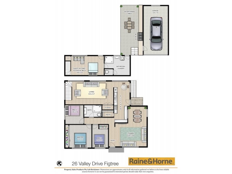 26 Valley Drive, Figtree NSW 2525 Floorplan