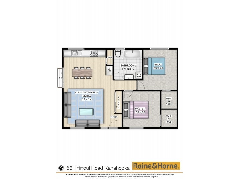 1/56 Thirroul Rd, Kanahooka NSW 2530
