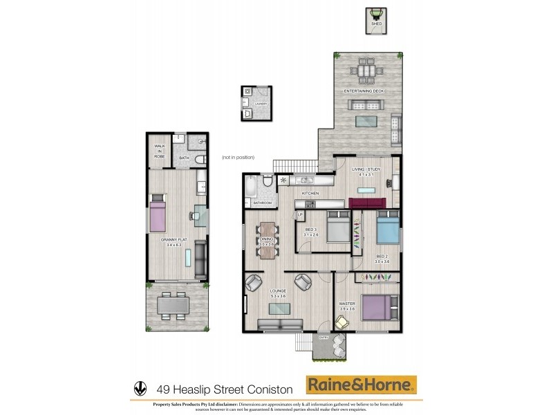 49 Heaslip Street, Coniston NSW 2500 Floorplan