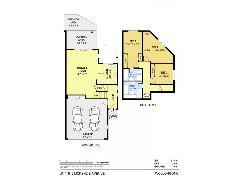 6/9 McKenzie Avenue, Wollongong NSW 2500 Floorplan