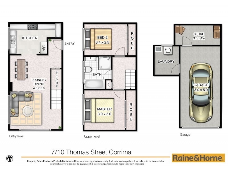 7/10 Thomas Street, Corrimal NSW 2518 Floorplan