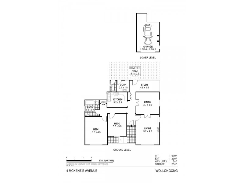 4 McKenzie Avenue, Wollongong NSW 2500 Floorplan