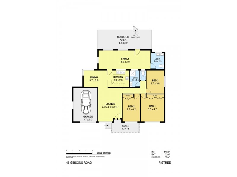 45 Gibsons Road, Figtree NSW 2525 Floorplan
