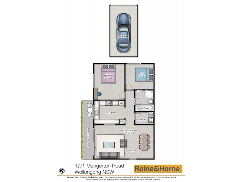 17/1 Mangerton road, Wollongong NSW 2500 Floorplan