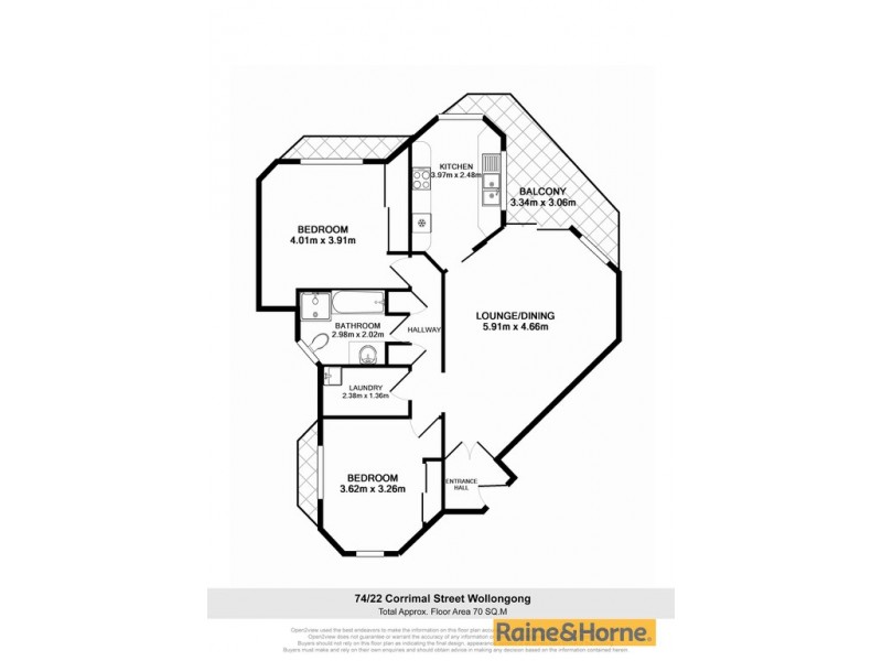 74/22-26 Corrimal Street, Wollongong NSW 2500 Floorplan