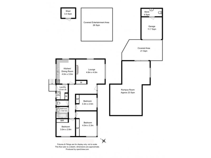 33 Homer Avenue, Moonah TAS 7009 Floorplan