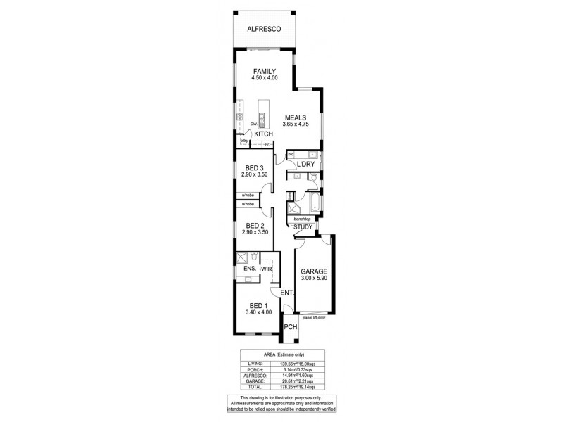 3 Comet Avenue, Netley SA 5037 Floorplan