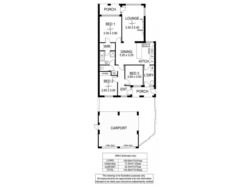 150 Sportsmans Drive, West Lakes SA 5021 Floorplan