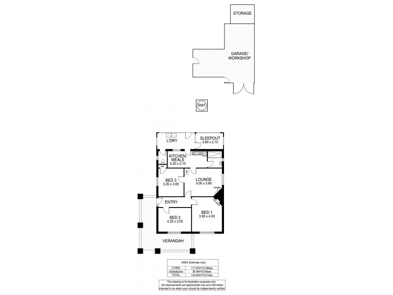 18 Fifth Avenue, Glenelg East SA 5045 Floorplan
