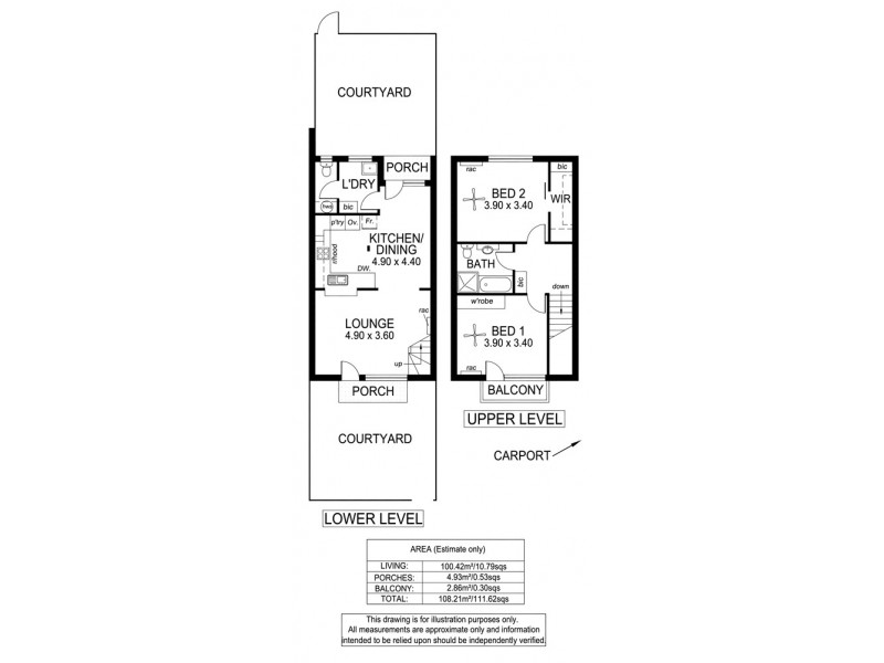2/196 Morphett Road, Glengowrie SA 5044 Floorplan