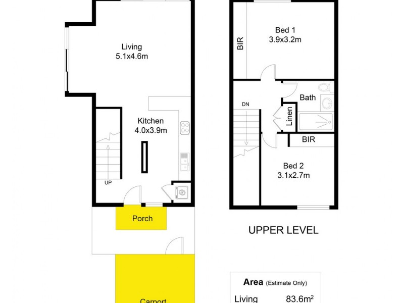 23/124 Sportsmans Drive, West Lakes SA 5021 Floorplan
