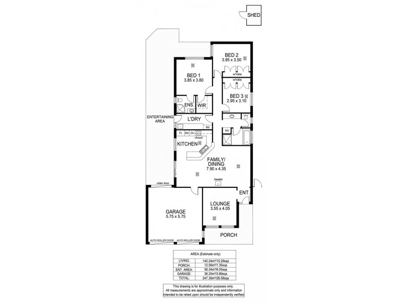 7 Highland Avenue, Glenelg North SA 5045 Floorplan