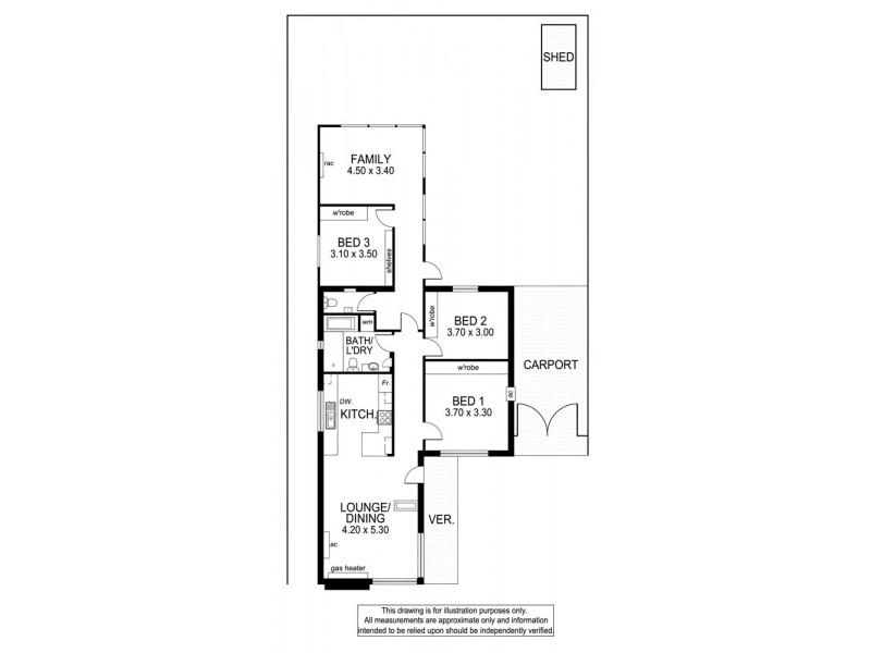 45 William Street, South Plympton SA 5038 Floorplan