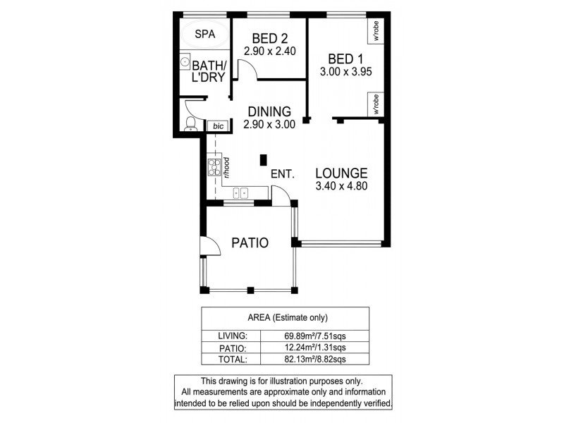 20/197 Anzac Highway, Plympton SA 5038 Floorplan