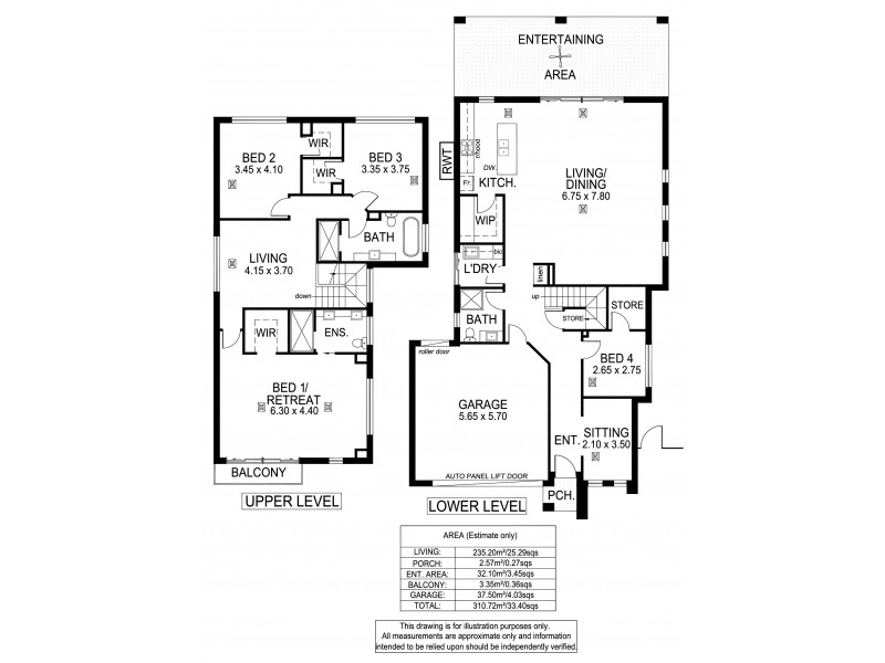 2A and 2B Hurcombe Street, West Beach SA 5024 Floorplan