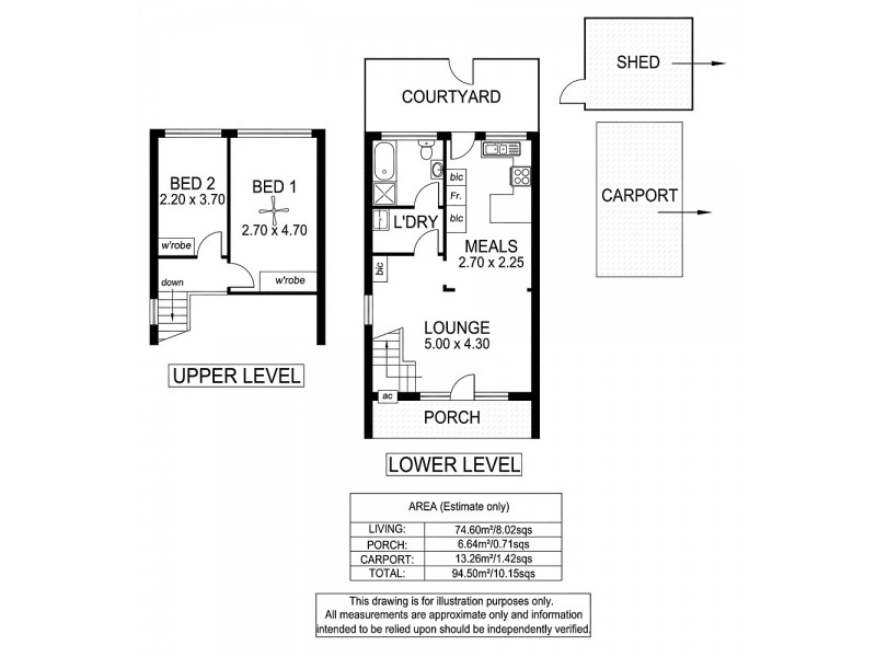 1/3 New Street, South Plympton SA 5038 Floorplan