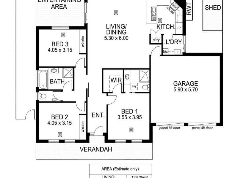 32 Laurence Street, South Plympton SA 5038 Floorplan