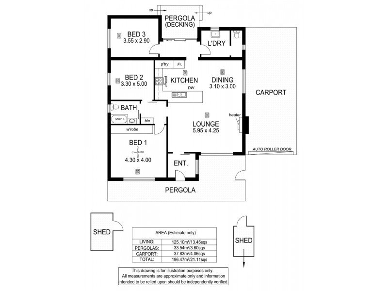 33 Mooringe Avenue, Plympton SA 5038 Floorplan