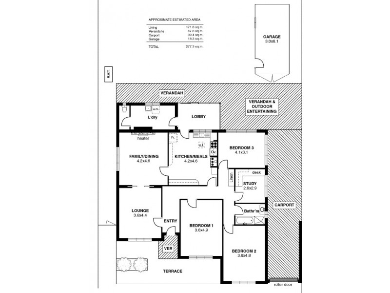 18 Winston Crescent, Glengowrie SA 5044 Floorplan