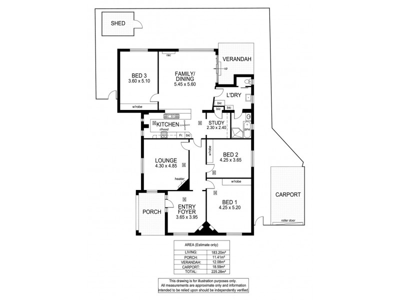 54 Oliphant Avenue, Marion SA 5043 Floorplan